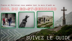 Suivez le guide au Grand-Saint-Bernard